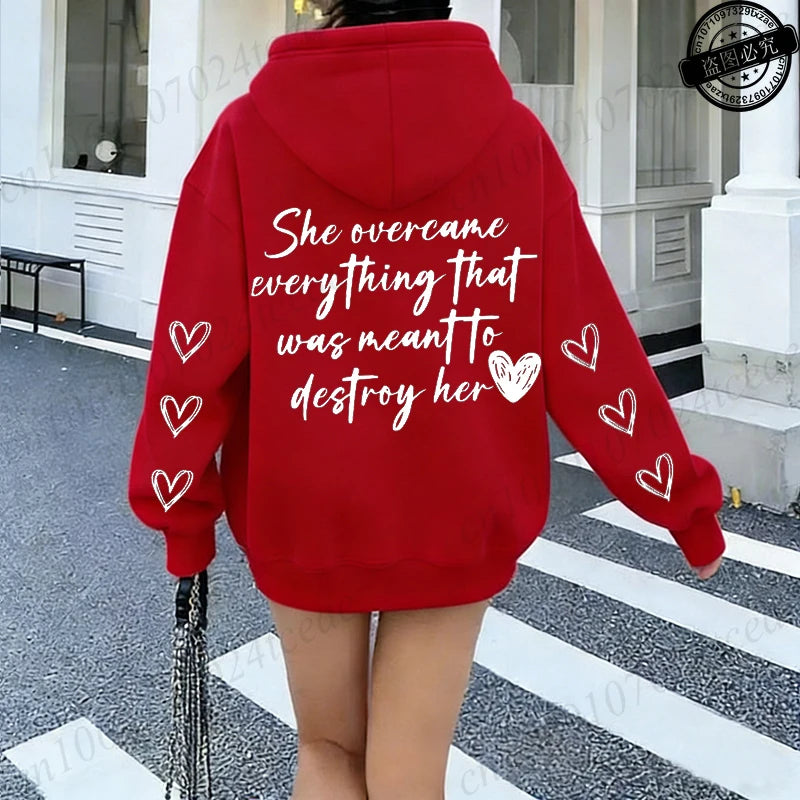 She Overcome Hoodie