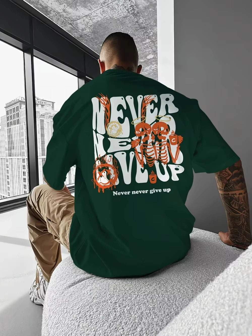 Never Give Up Tshirts