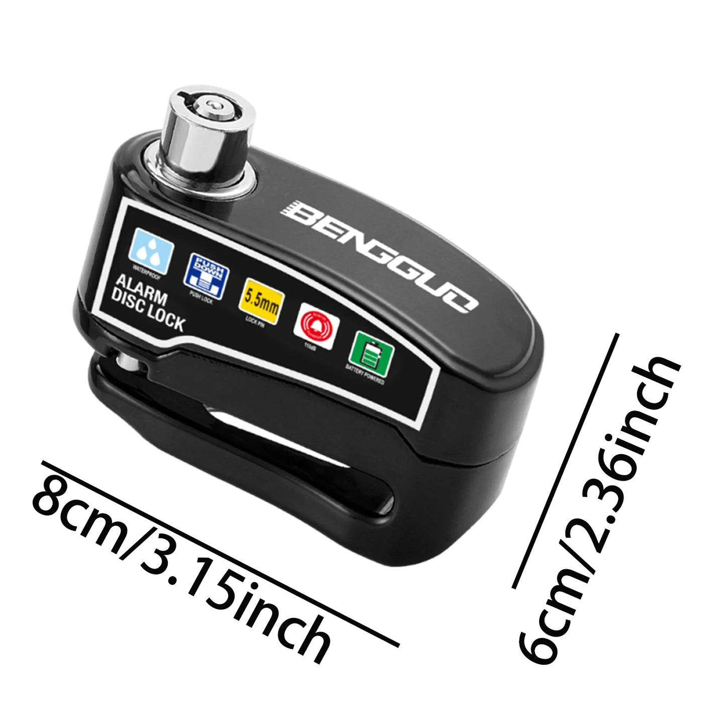 Security Alarm Padlock
