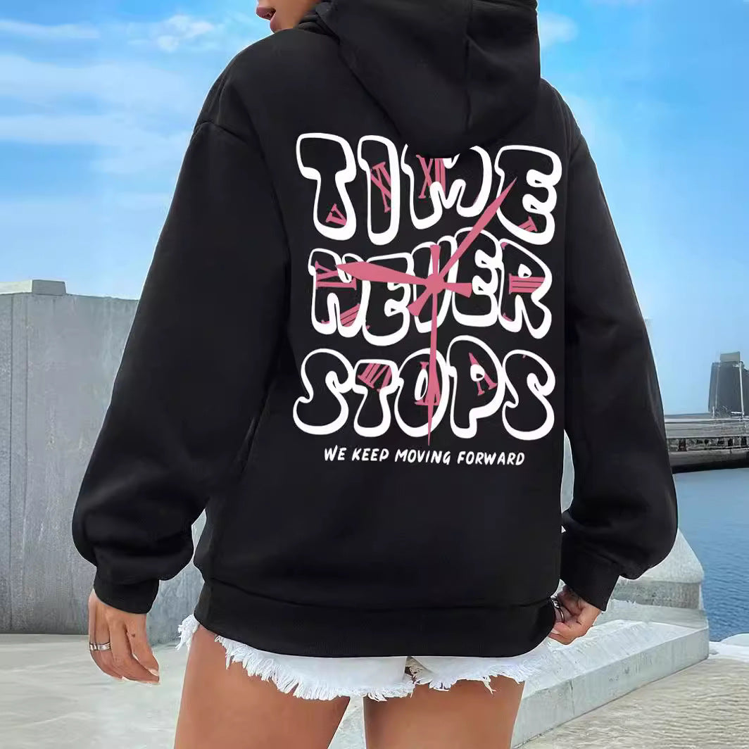 Time Never Stops Hoodie