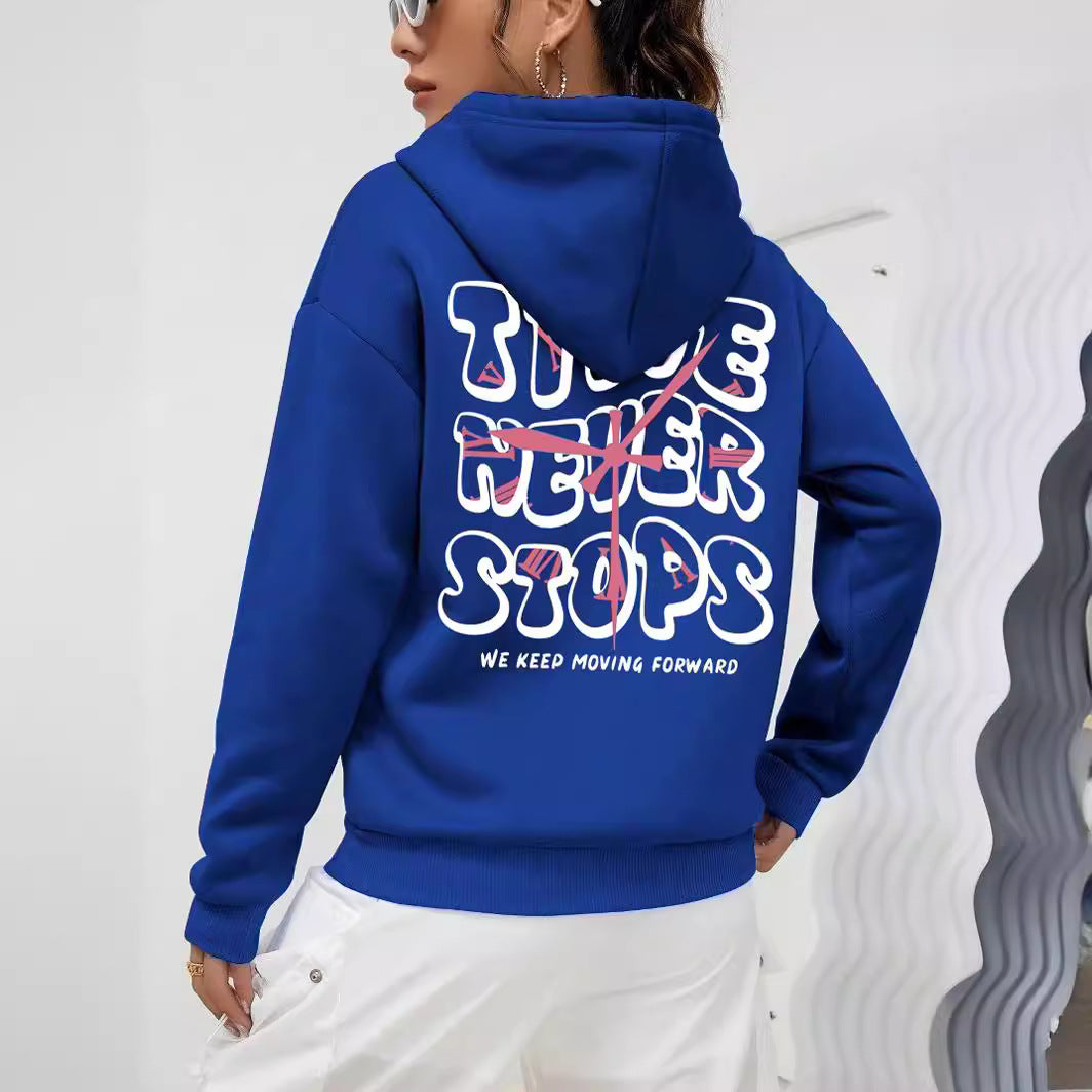 Time Never Stops Hoodie