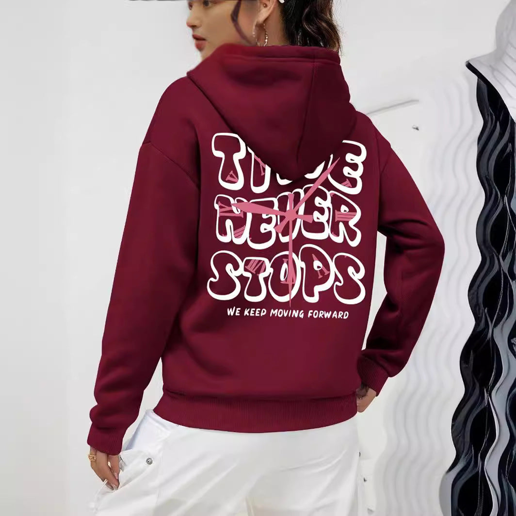 Time Never Stops Hoodie