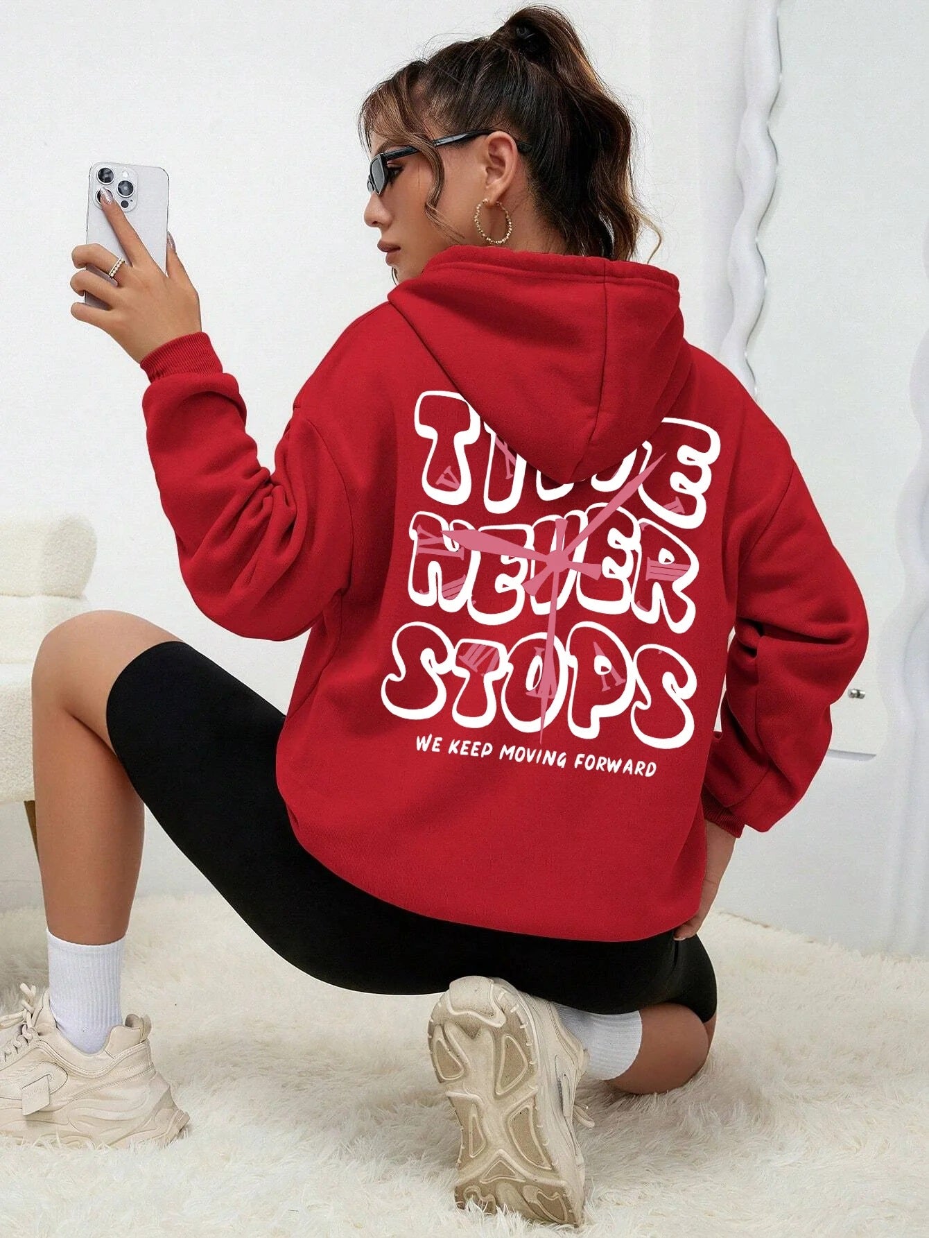 Time Never Stops Hoodie