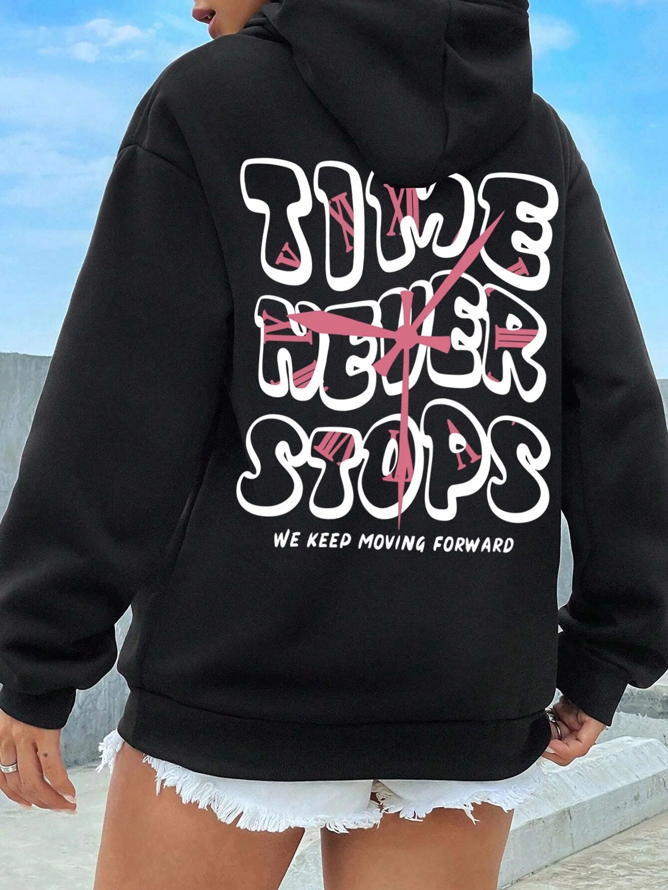 Time Never Stops Hoodie