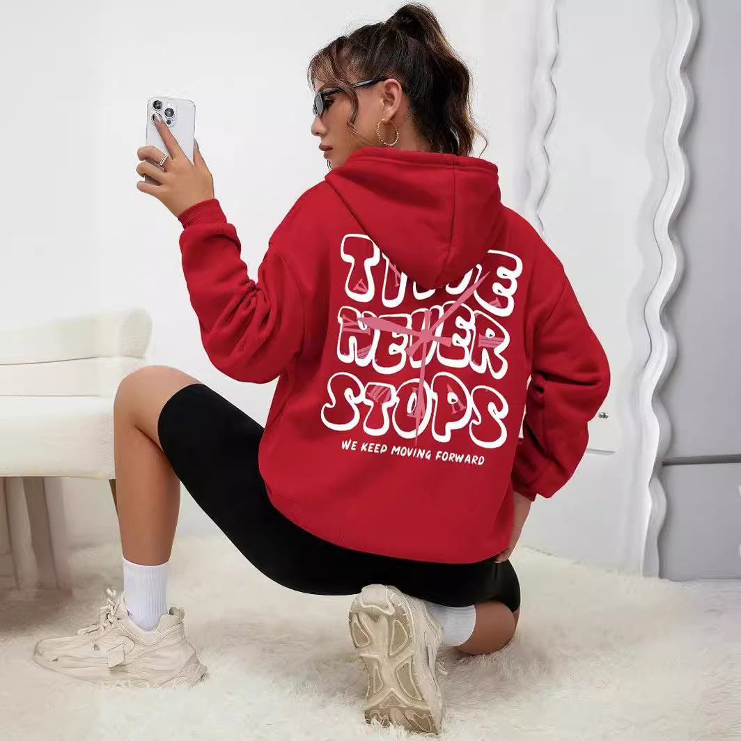 Time Never Stops Hoodie