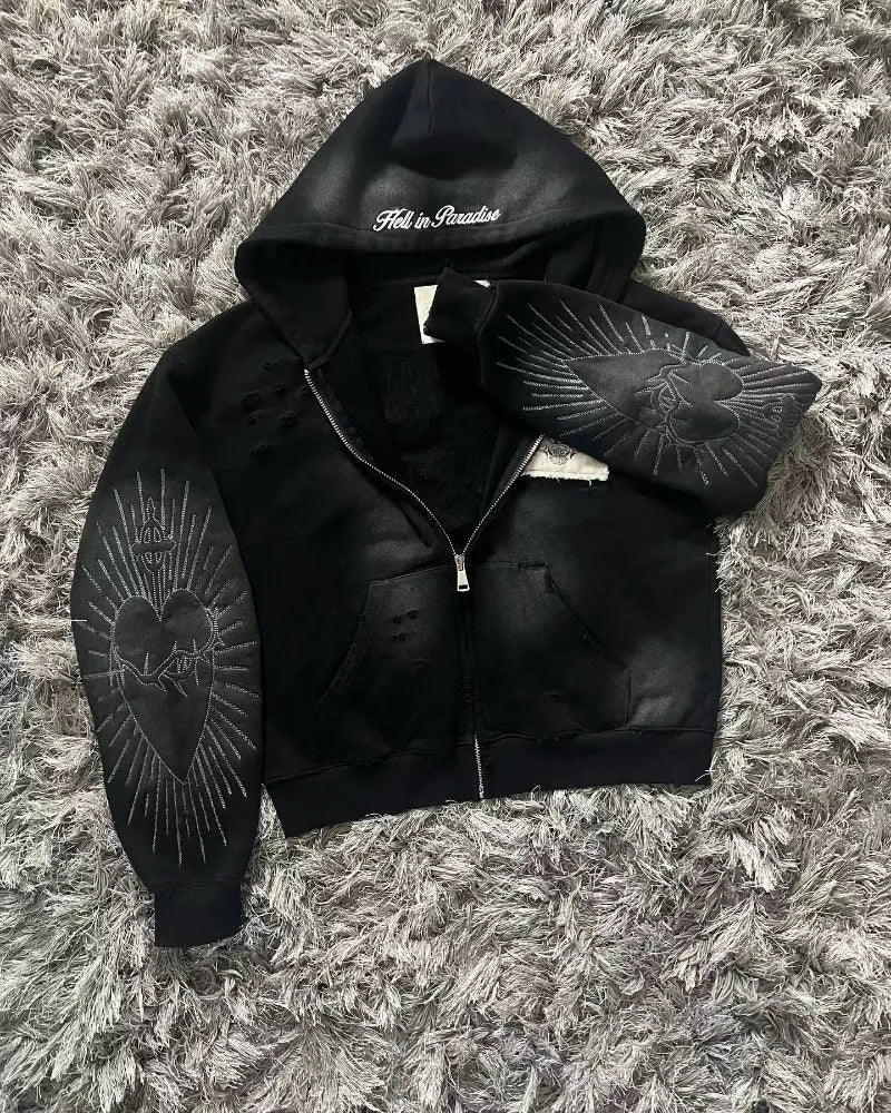 Embroidery Patch Jumper