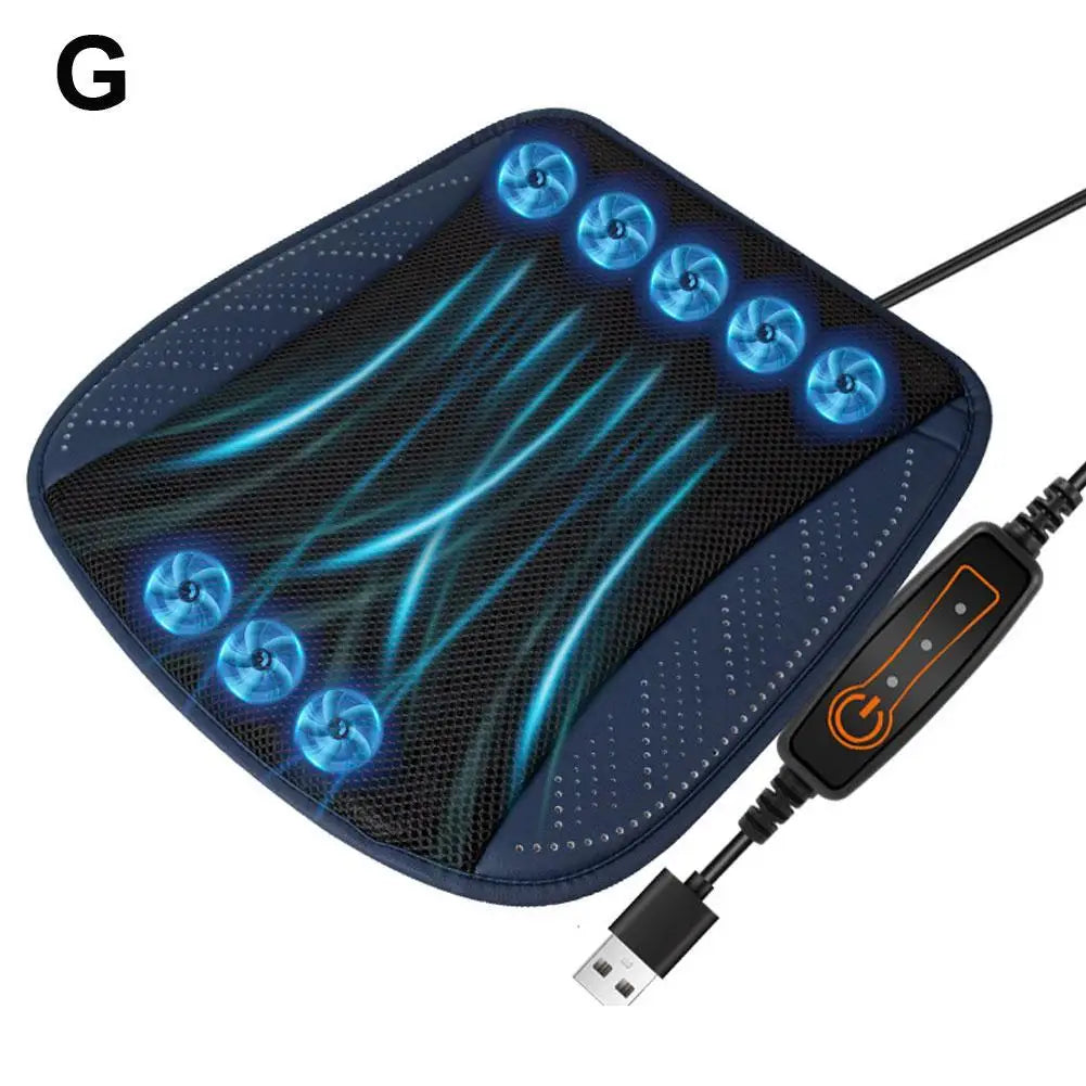 Car Cushion USB 5 or 8 Fan