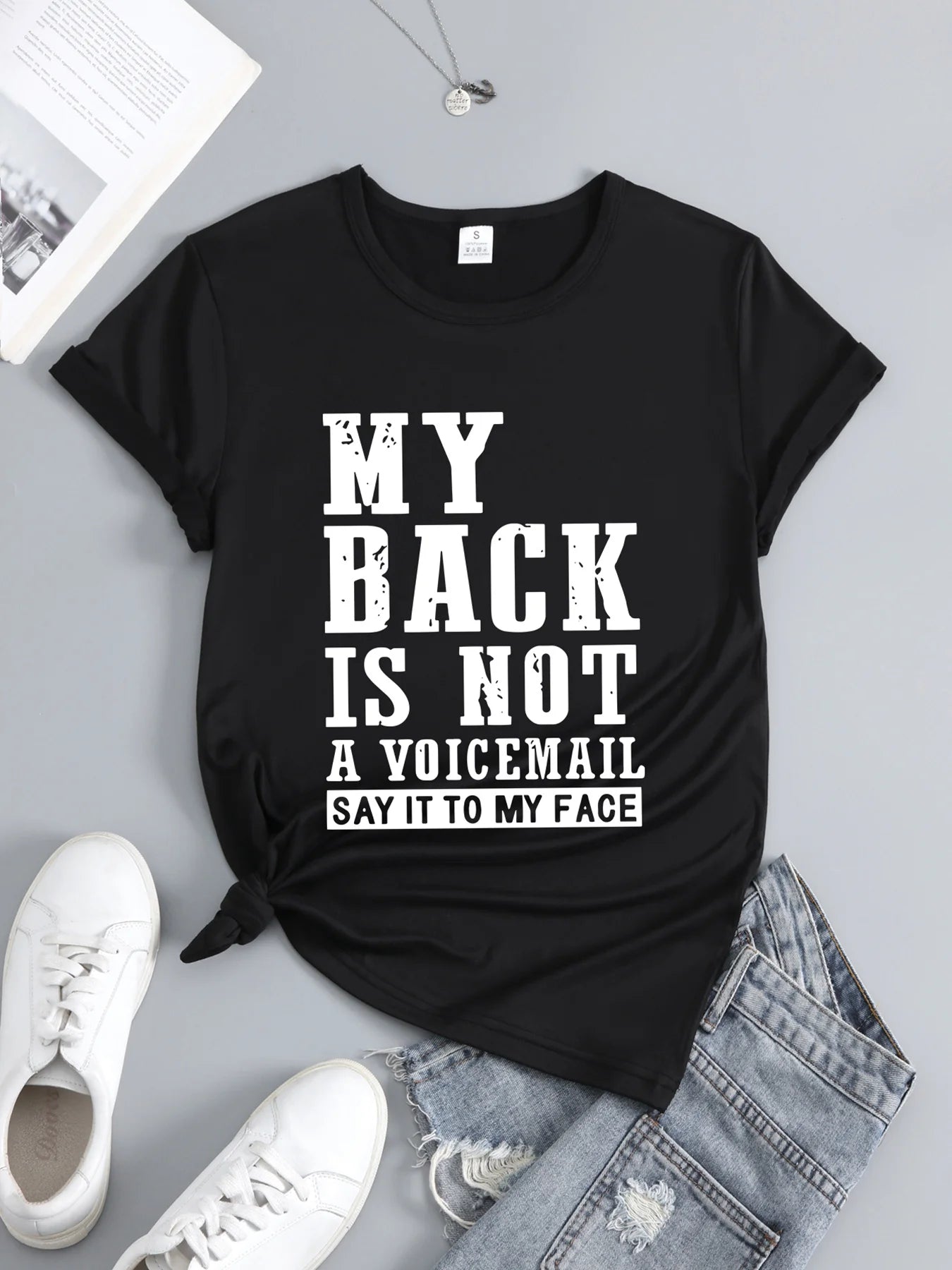 My Back Is Not A Voicemail