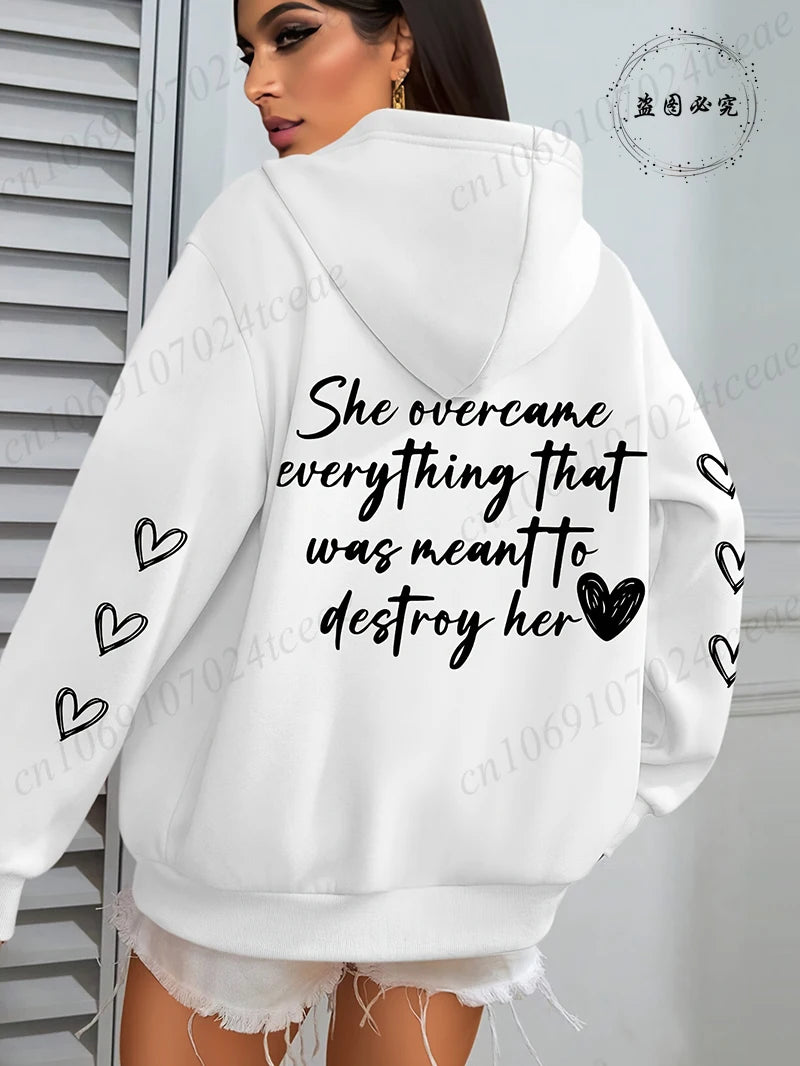 She Overcome Hoodie