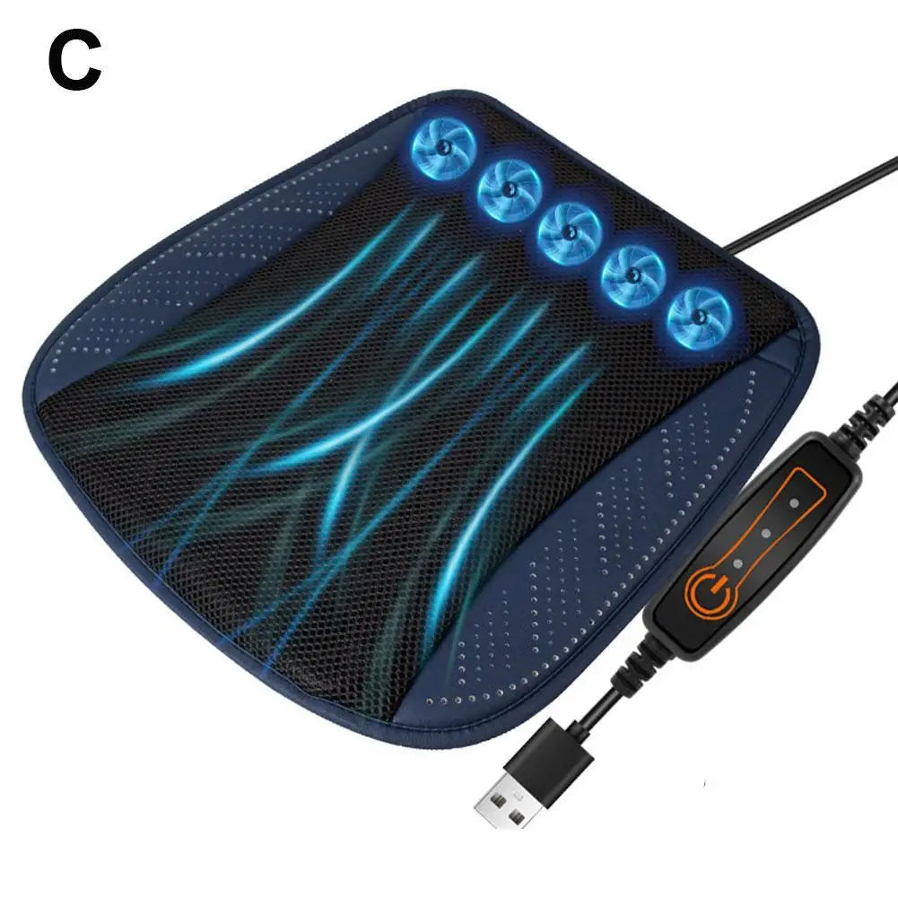 Car Cushion USB 5 or 8 Fan