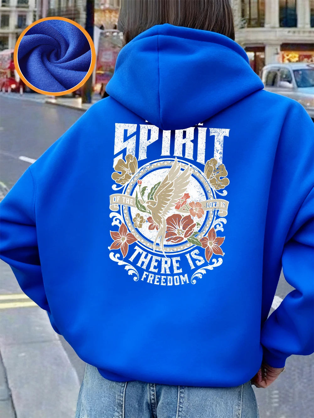 Where The Spirit There Is Freedom Hoodie