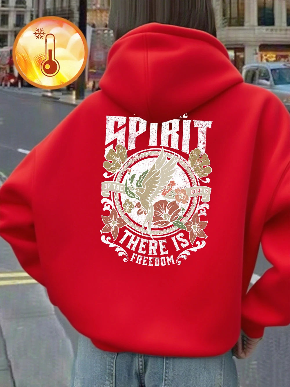 Where The Spirit There Is Freedom Hoodie