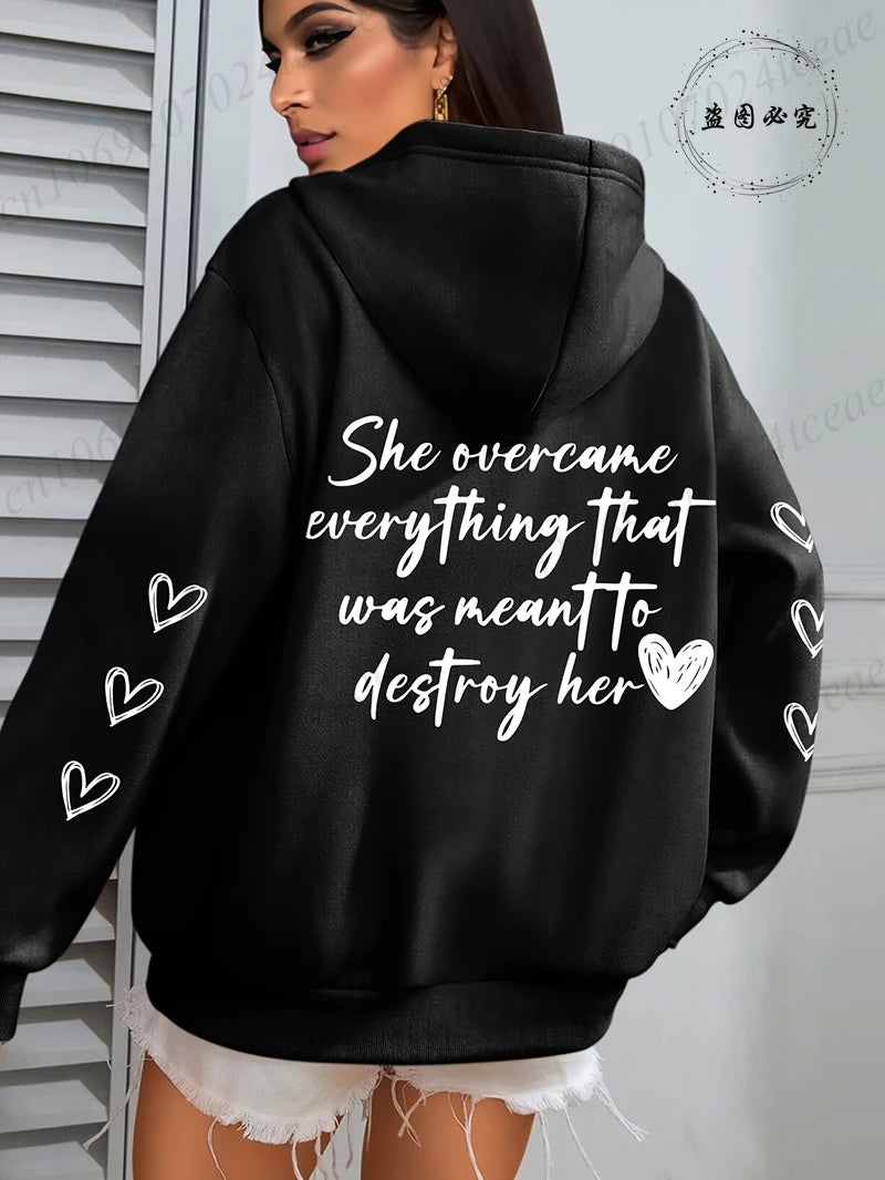 She Overcome Hoodie