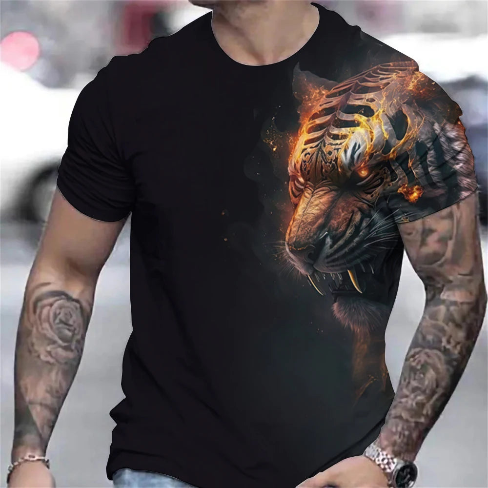 Tiger and Lion T-shirts