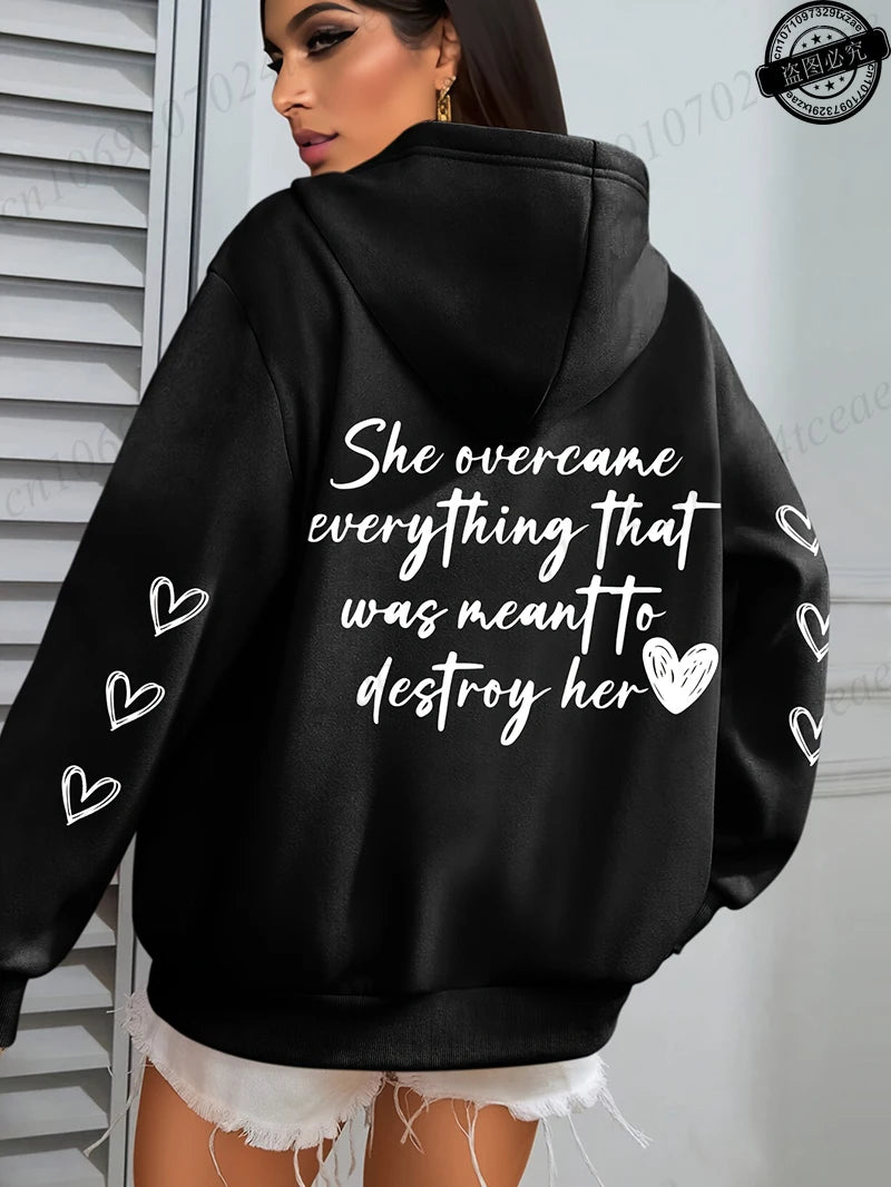 She Overcome Hoodie