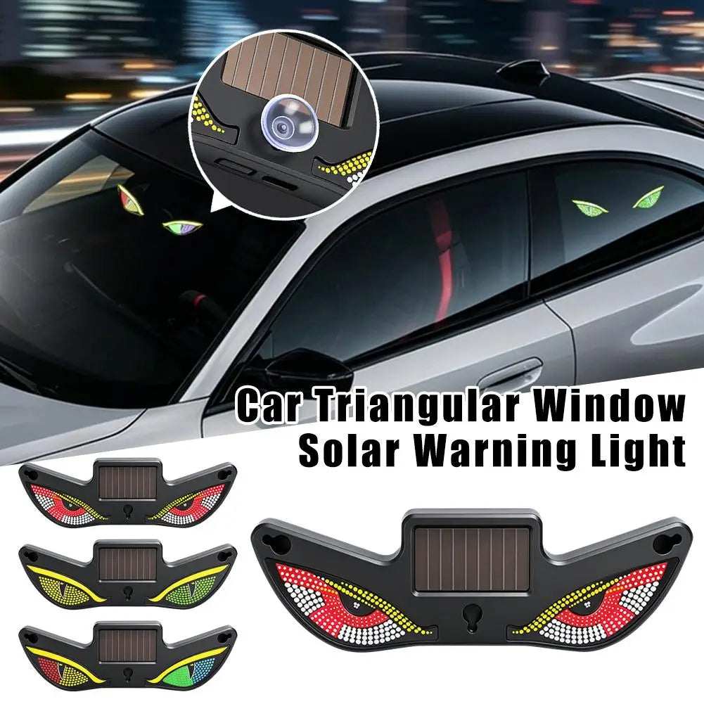 Solar Powered Car Neon Light
