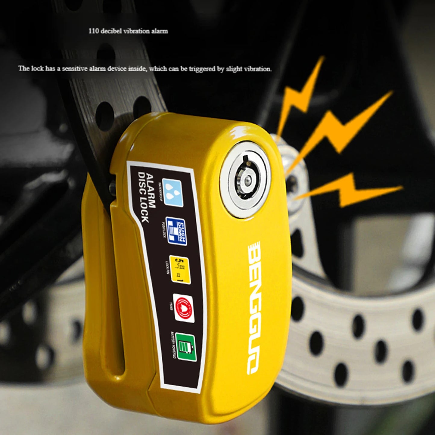 Security Alarm Padlock