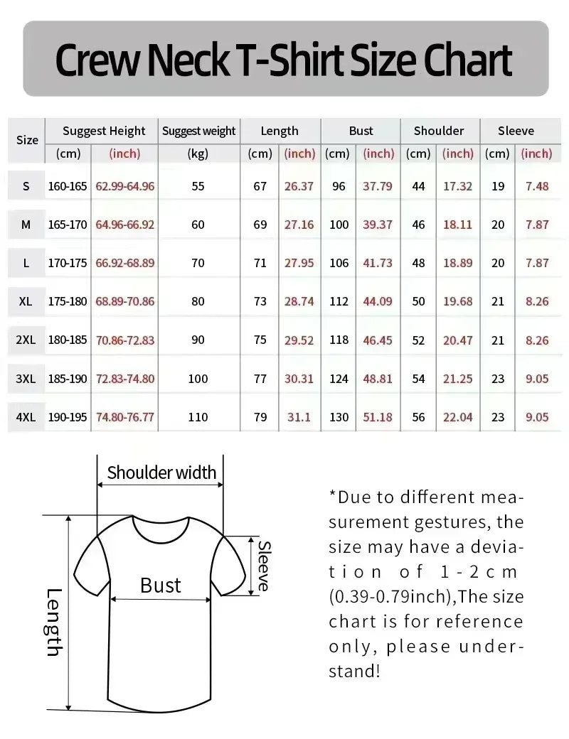 Unisex Streetwear T-shirts