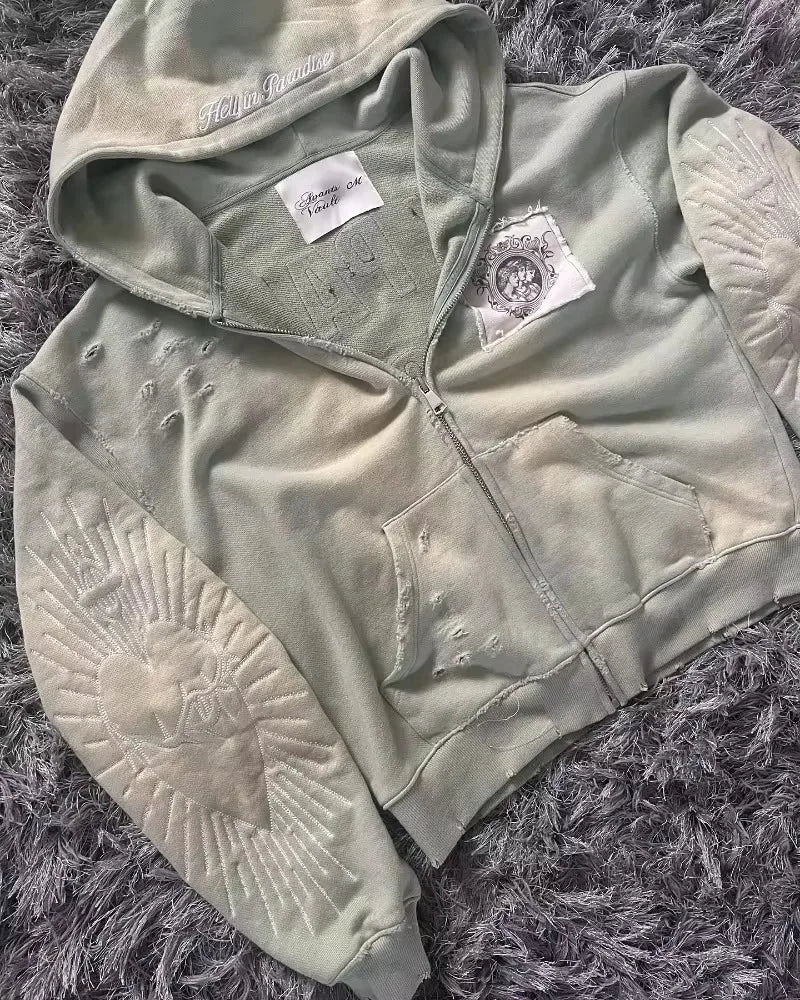 Embroidery Patch Jumper