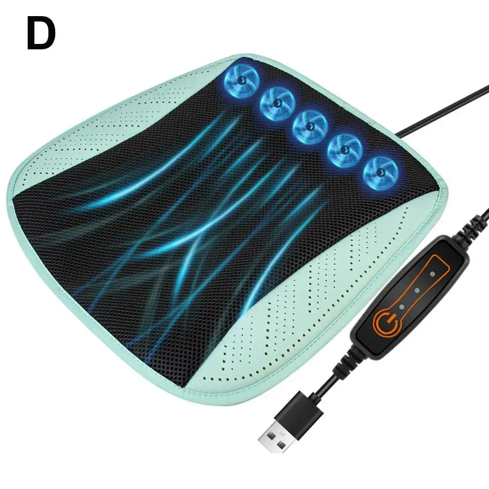 Car Cushion USB 5 or 8 Fan