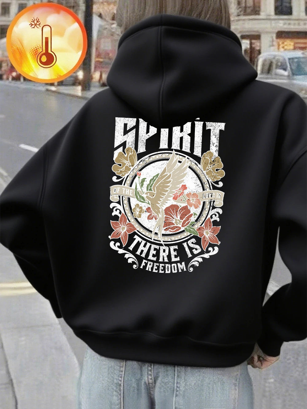 Where The Spirit There Is Freedom Hoodie