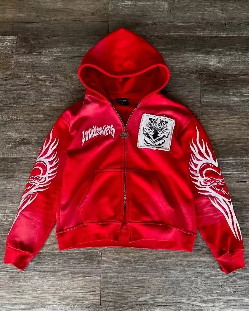 Embroidery Patch Jumper