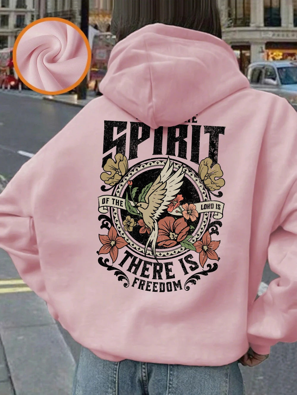 Where The Spirit There Is Freedom Hoodie