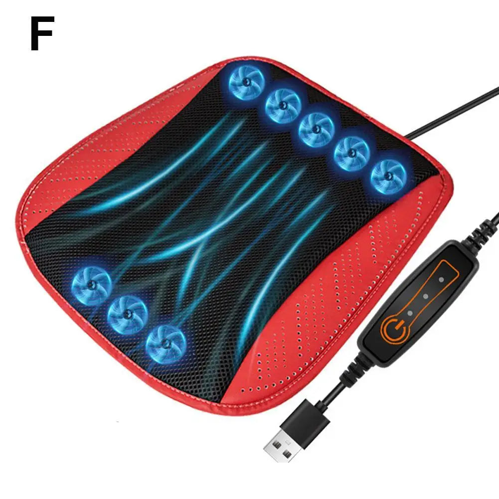Car Cushion USB 5 or 8 Fan