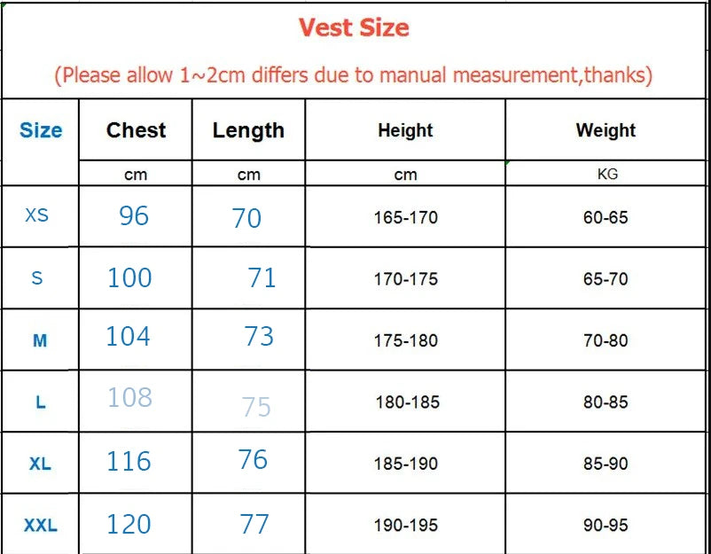 Never Give Up Vest