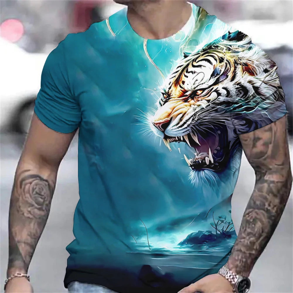 Tiger and Lion T-shirts