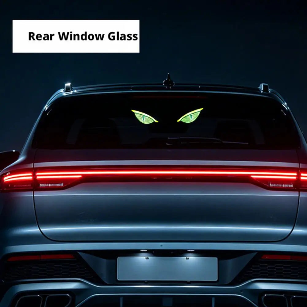 Solar Powered Car Neon Light