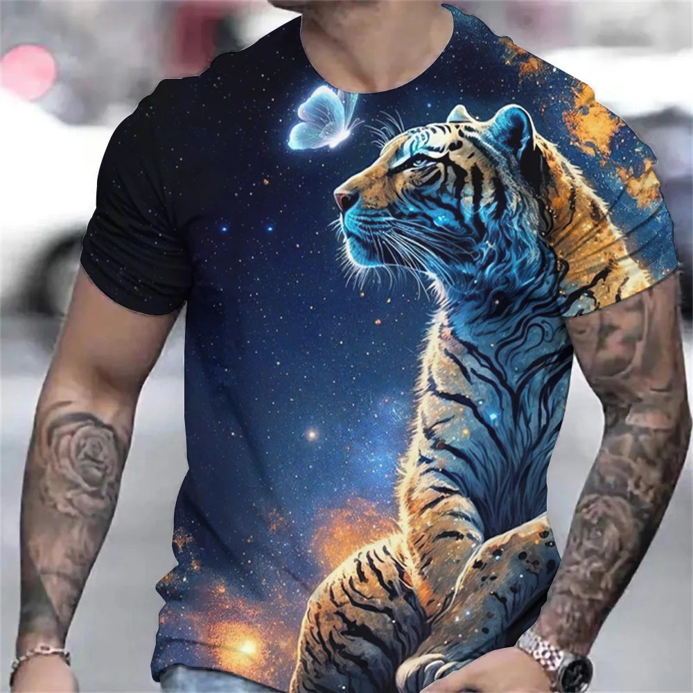Tiger and Lion T-shirts