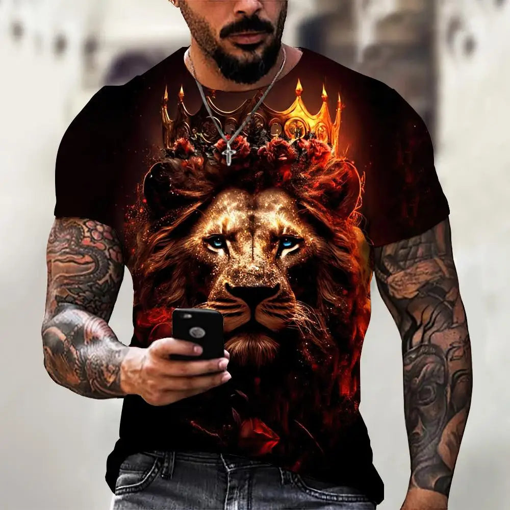 Tiger and Lion T-shirts