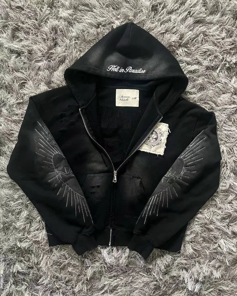 Embroidery Patch Jumper