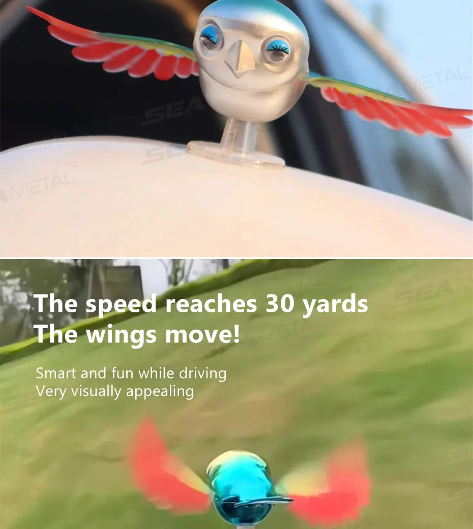 Humming Bird Wind-Powered