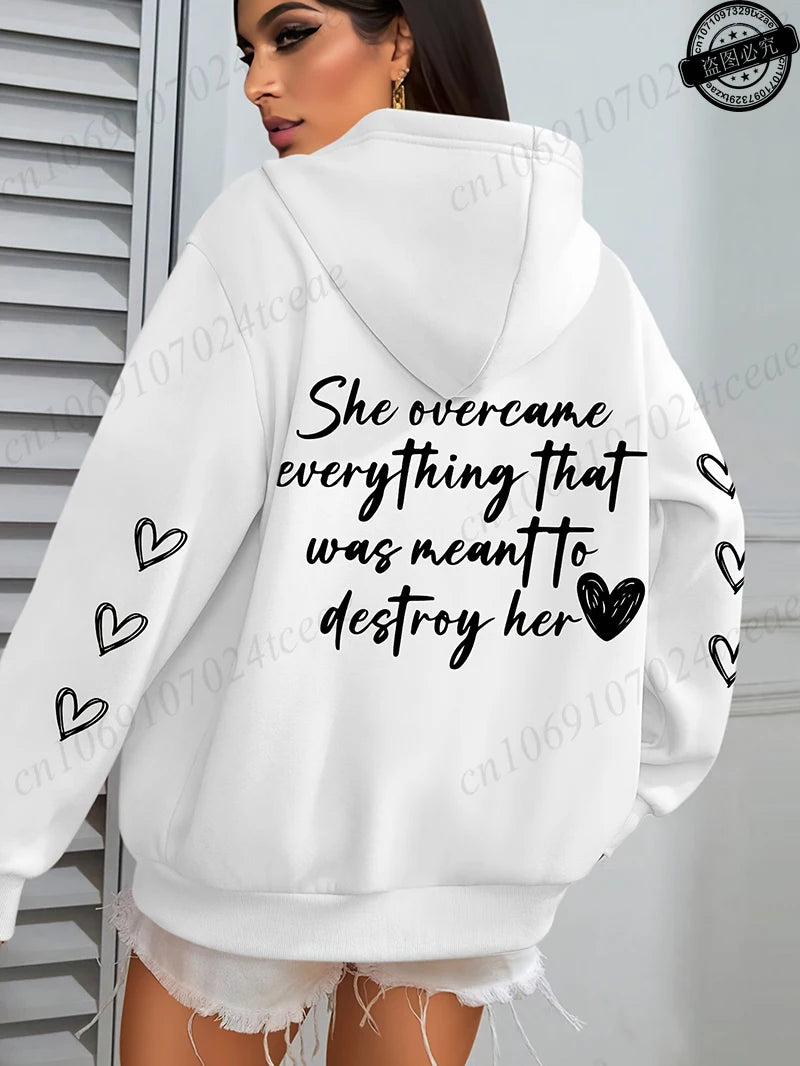 She Overcome Hoodie