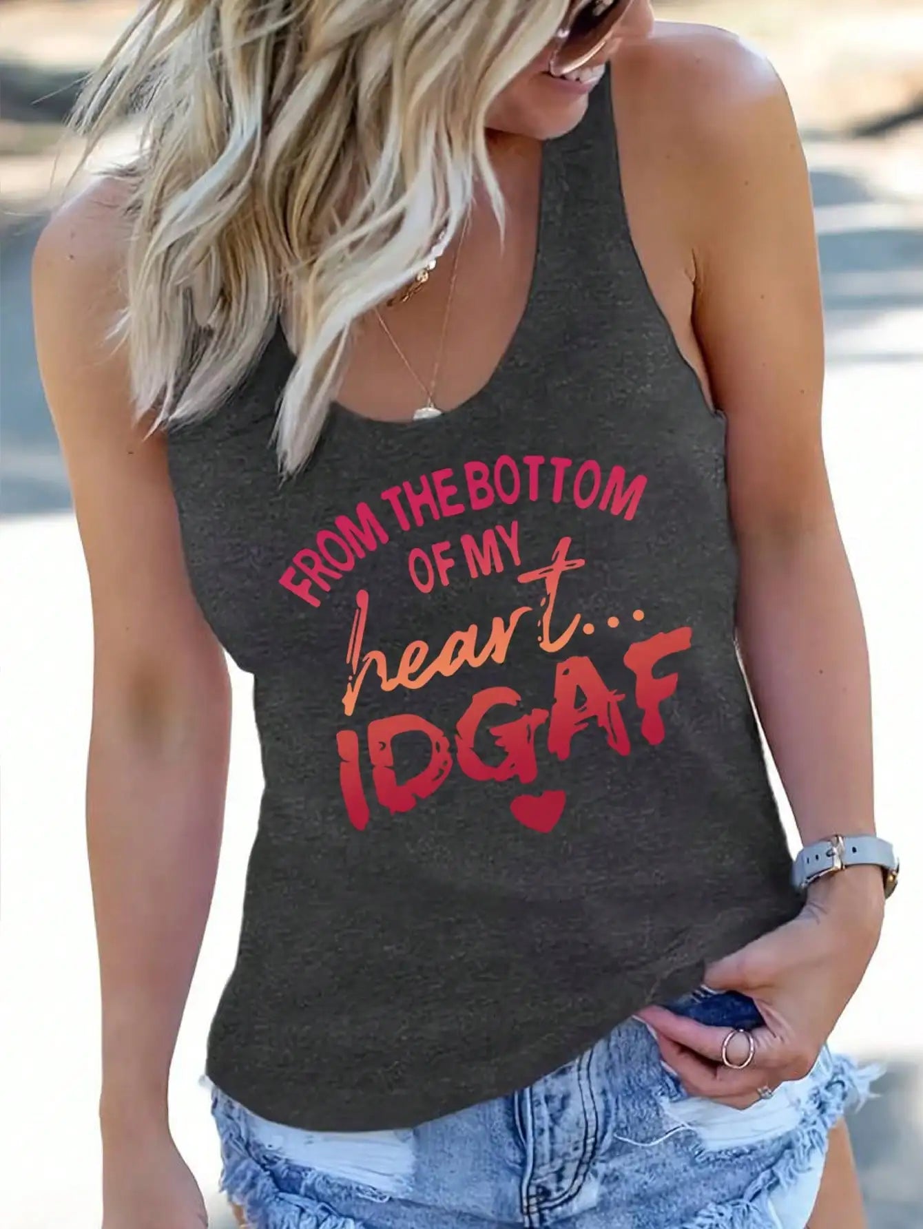 IDGAF Tank Top