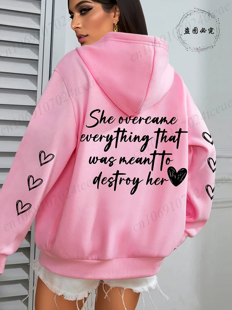 She Overcome Hoodie