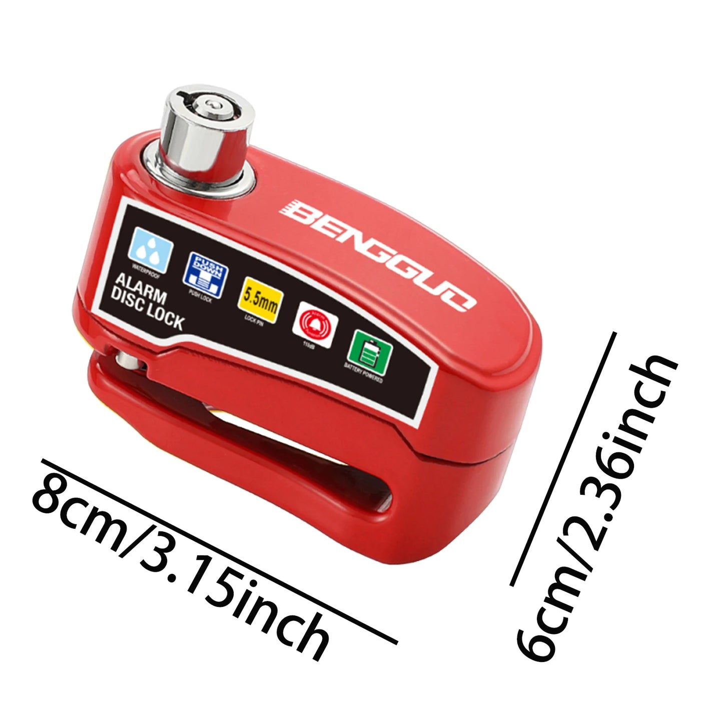 Security Alarm Padlock