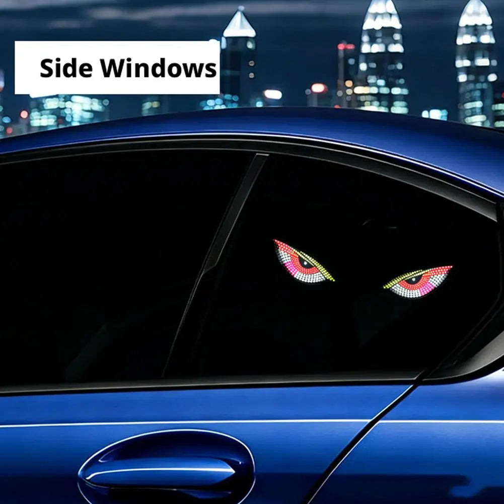 Solar Powered Car Neon Light