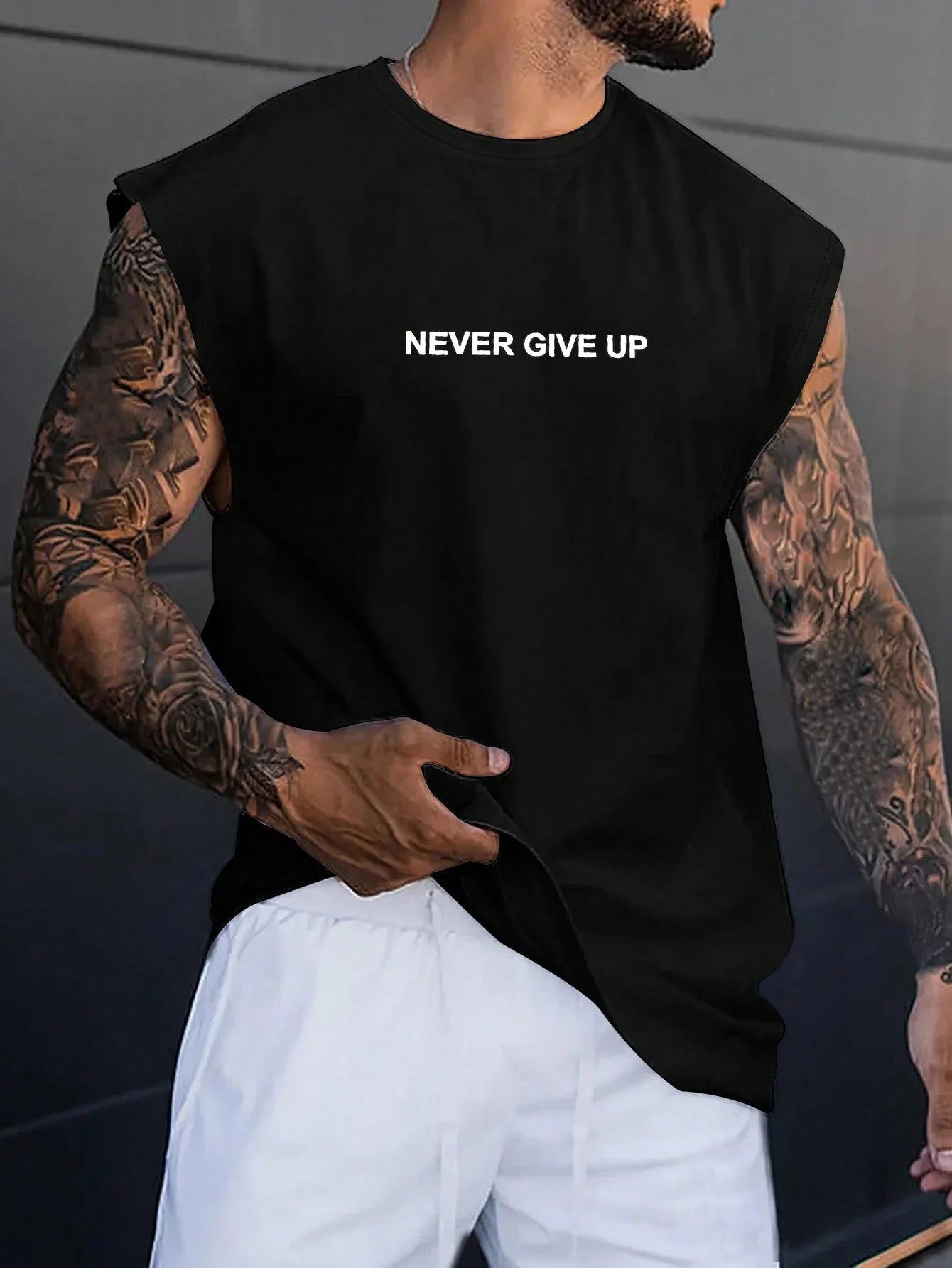 Never Give Up Vest