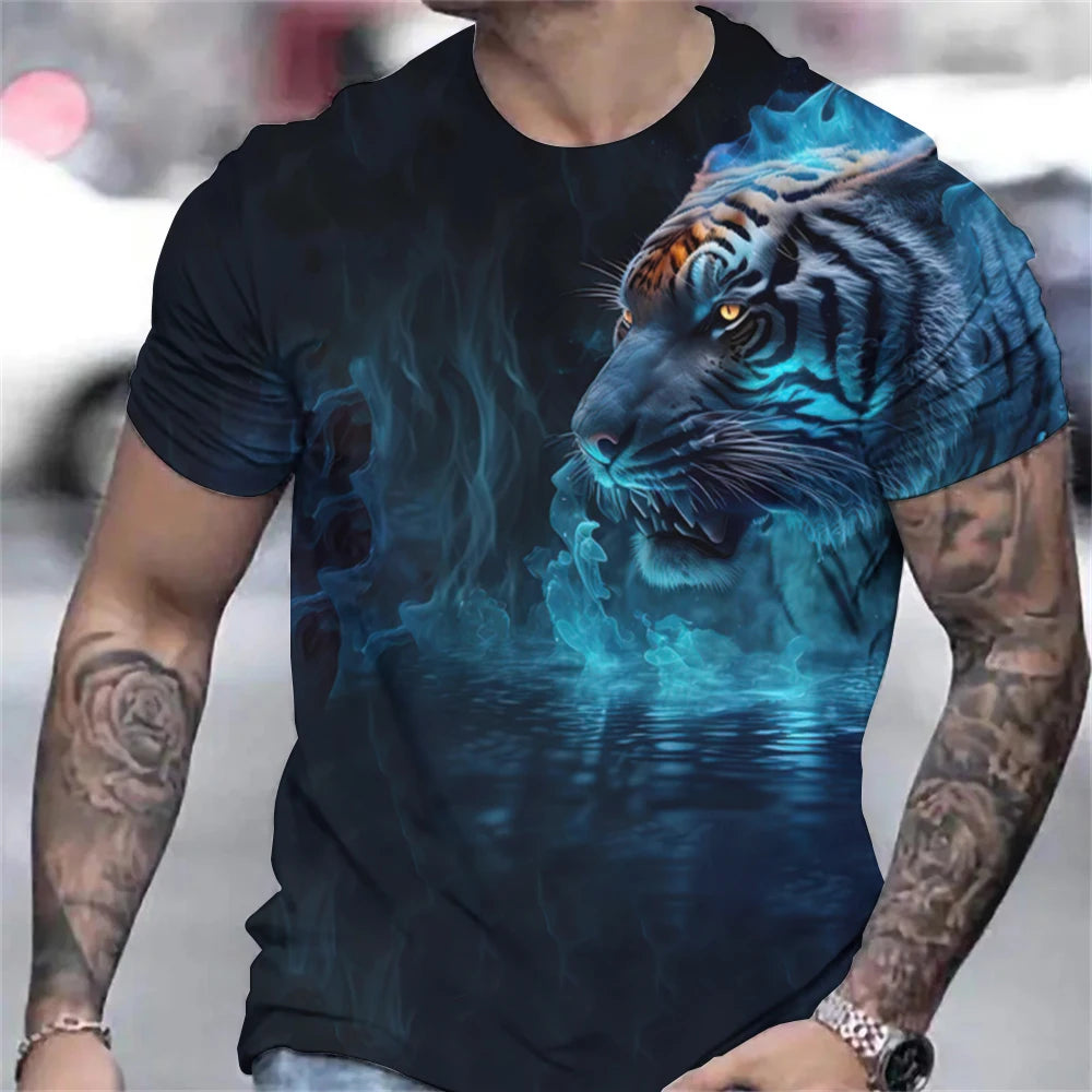 Tiger and Lion T-shirts