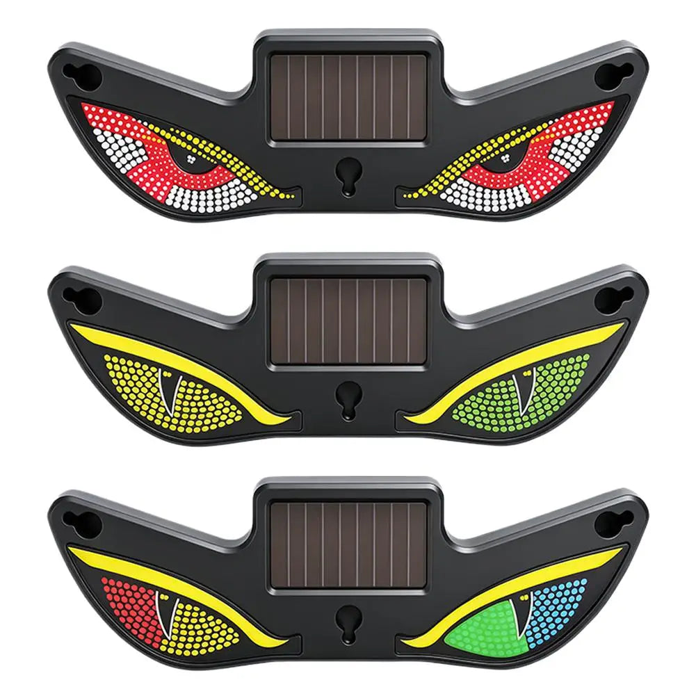 Solar Powered Car Neon Light