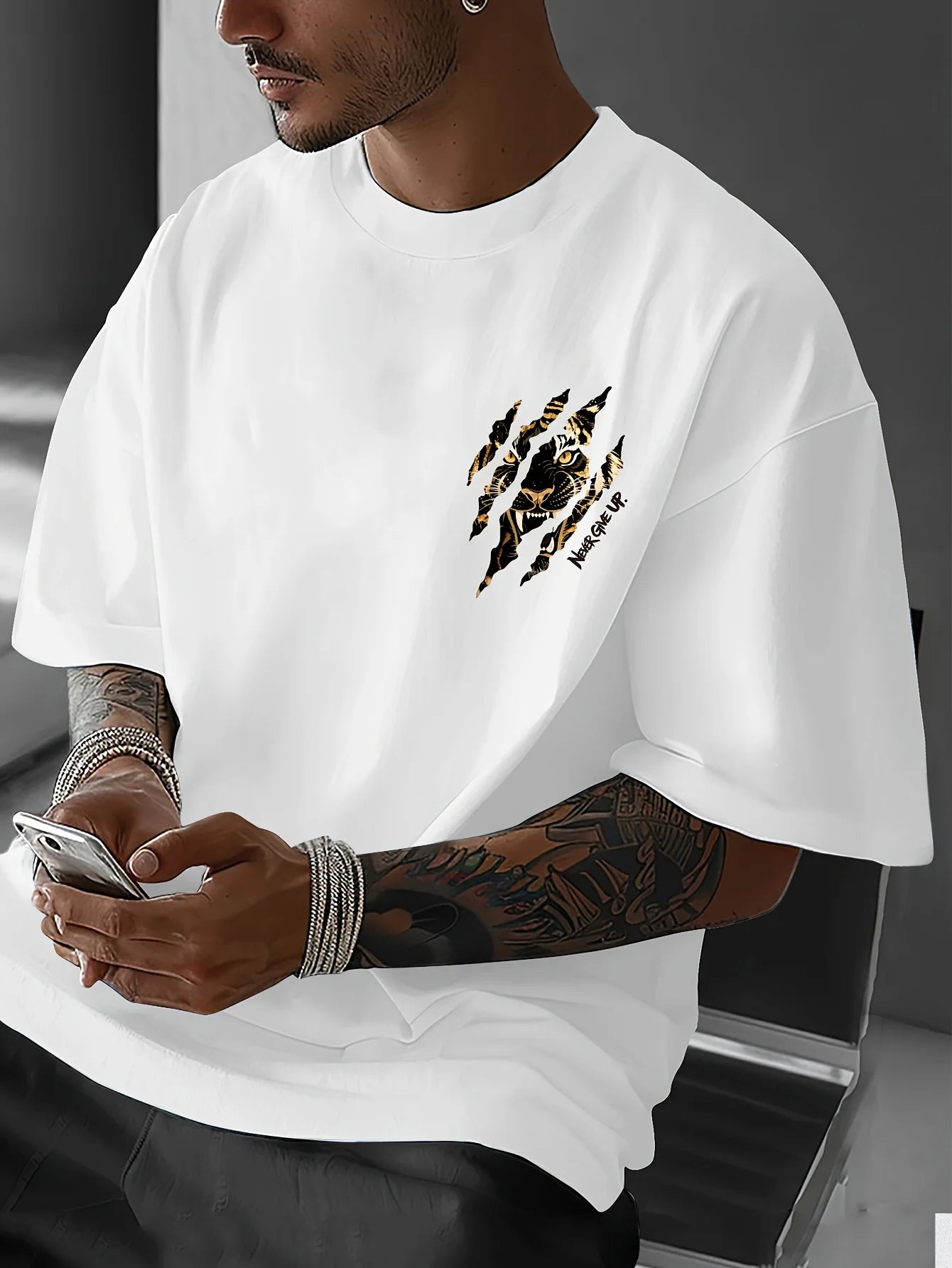 Never Give Up T-shirt