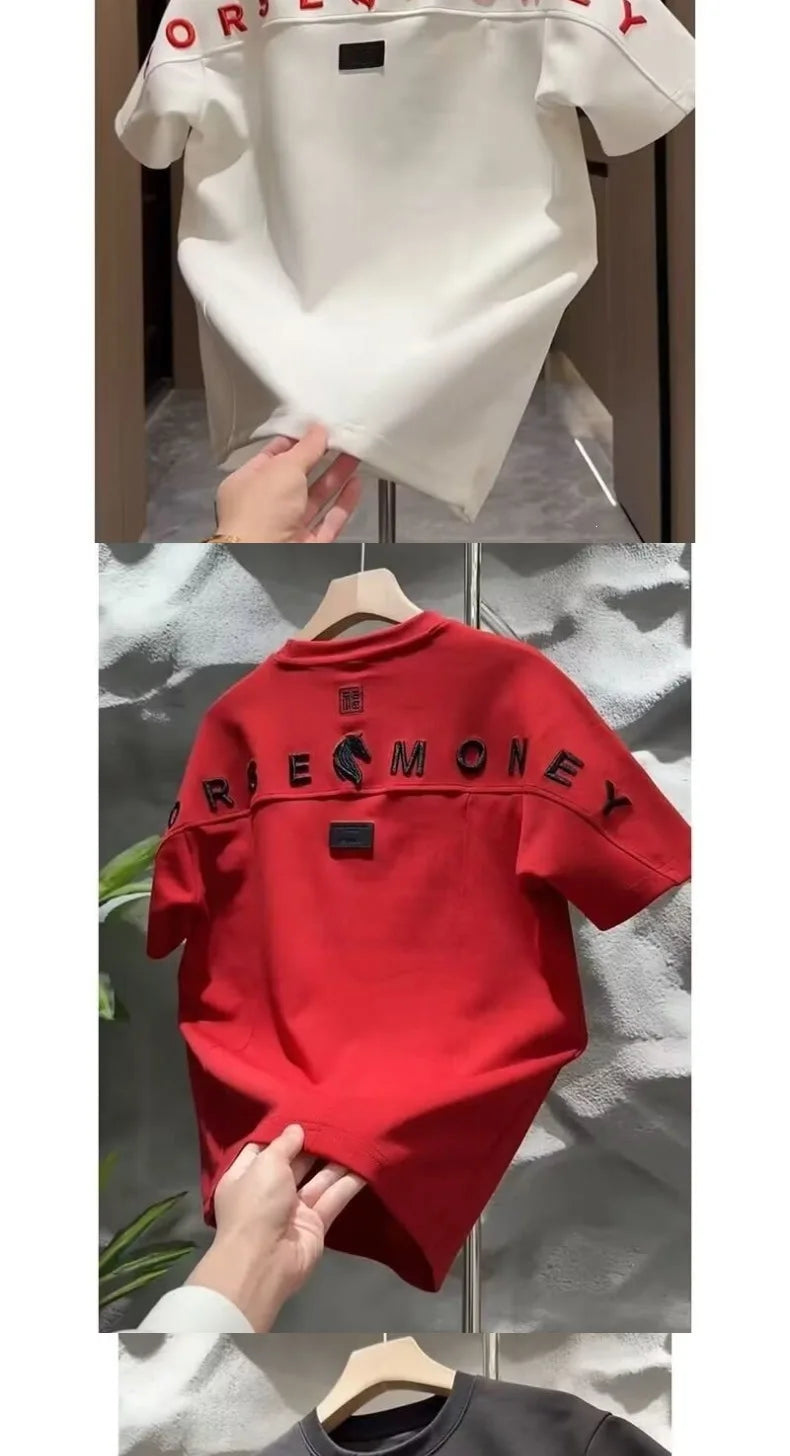 Embroidery Money T-Shirt