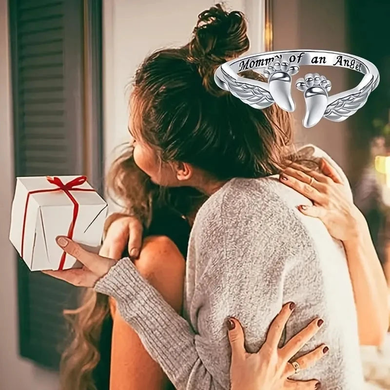 Angel Ring For Mom