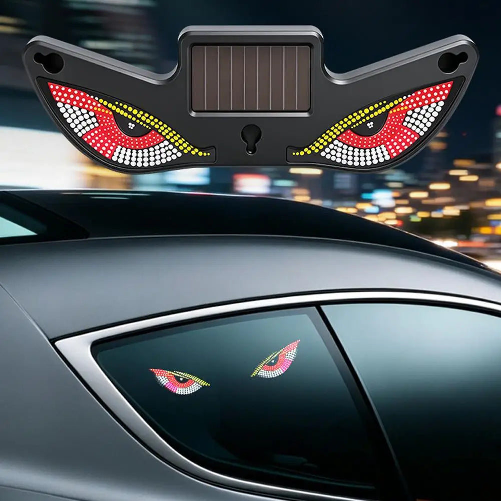 Solar Powered Car Neon Light