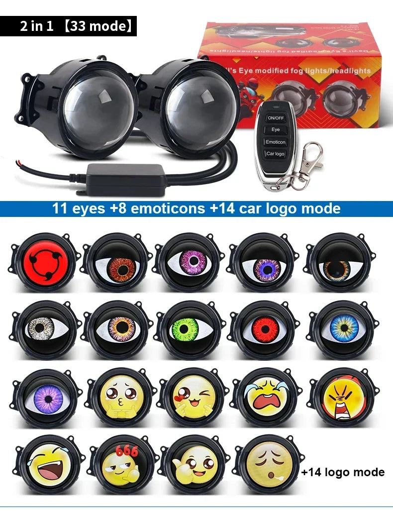 33 Mode Dynamic LED Light