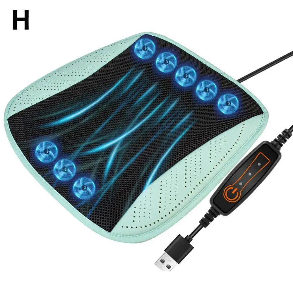 Car Cushion USB 5 or 8 Fan