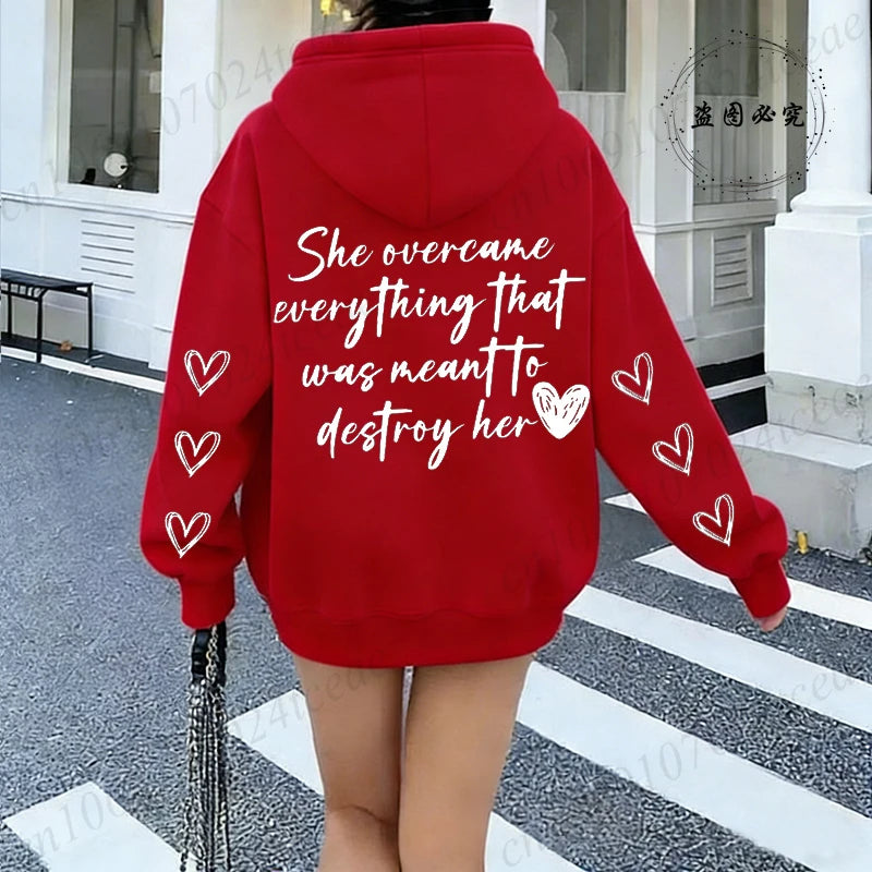 She Overcome Hoodie